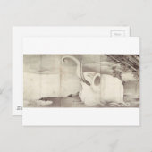 象と鯨（ジプチチ）伊藤若冲 ポストカード (正面/裏面)