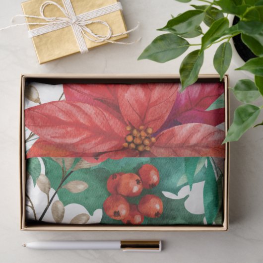 象と鹿のカスタマイズ文字と名 薄葉紙 (ギフト)