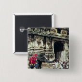 象によって賛美されている人 缶バッジ (正面&裏面)