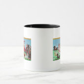 象によって走行しているジェームスタッド大佐 マグカップ (中央)