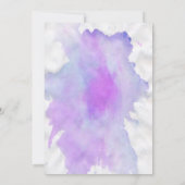 象のかわいいジャングルの動物の水彩画は感謝していしています サンキューカード (裏面)