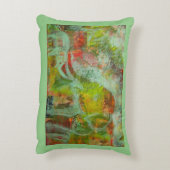 象のイメージのアクセントの枕 アクセントクッション (裏面(縦))