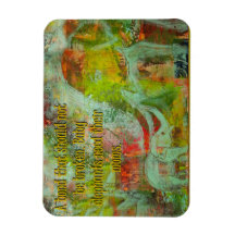 象のイメージマグネットとメッセージ！