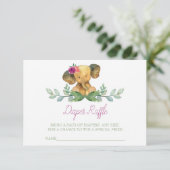 象のオムツくじ挿入カード エンクロージャーカード (スタンド正面)