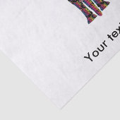 象のカラフル漫画 薄葉紙 (詳細)