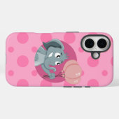 象のキャラクター Case-Mate iPhoneケース (裏面 (横))