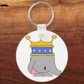 象のキーチェーン キーホルダー (正面)