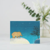 象のクッキーの郵便はがき ポストカード (スタンド正面)