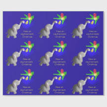 象のクリスマスマンガダンボライツキャンドル