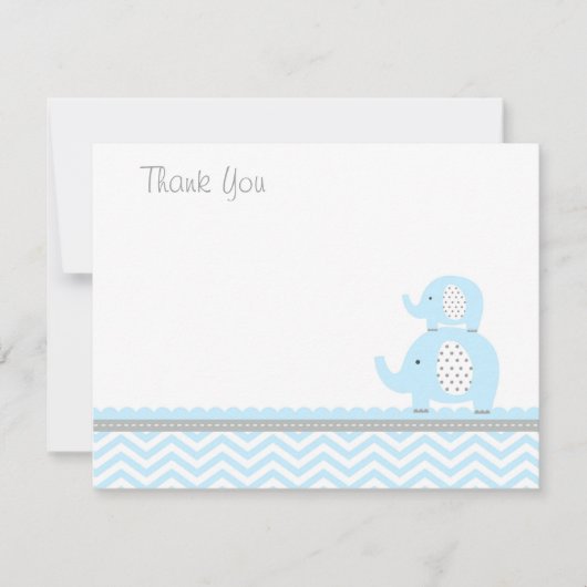 象のサンキューカード サンキューカード (正面)