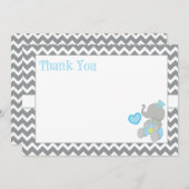 象のサンキューカード サンキューカード (正面/裏面)