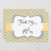 象のサンキューカード サンキューカード (正面/裏面)