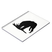 象のシルエット ノートブック (左側)
