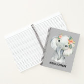 象のスケッチをカスタマイズする ノートブック (内部)