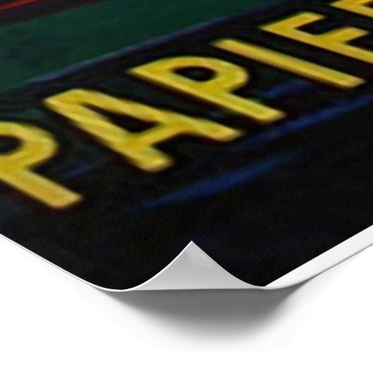 象のタバコ–1900 ポスター (角)