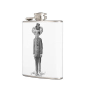 象のダンディな人 フラスク (左)