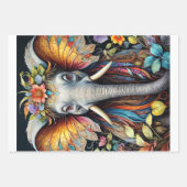 象のテーマセット – デコページ – ラッピングペーパーシート (正面)