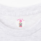 象のハッピーメールラベル ラベル (貼付)