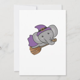 象のハロウィン魔女コスチューム シーズンカード