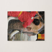 象のバスタイム…アユタヤ(タイ) ジグソーパズル (横)