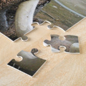 象のバスタイム…アユタヤ(タイ) ジグソーパズル (側面)