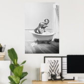 象のバスタブ ポスター (ホームオフィス)