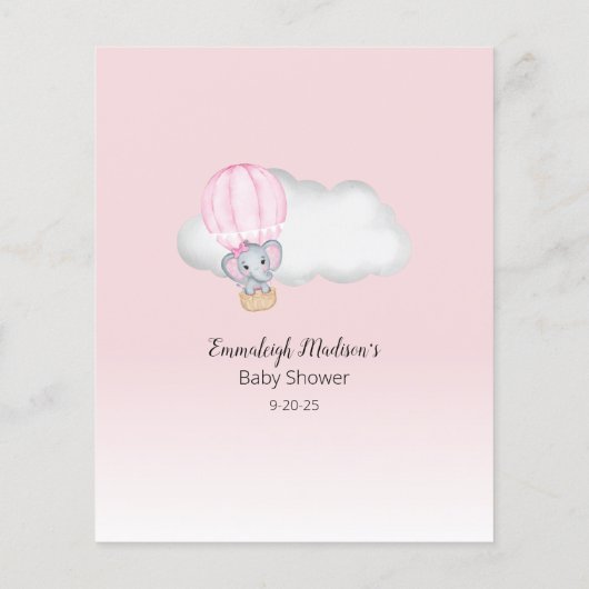 象のバルーン知っているママ–2-Beベビーゲーム (裏面)