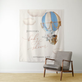 象のバルーン雲のタペストリー タペストリー