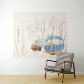 象のバルーン雲のタペストリー タペストリー (インサイチュ(横))