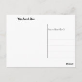 象のバレリーナのダンス発表会 ポストカード (裏面)