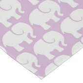 象のパターン,象のパターン,紫 ミディアムテーブルランナー (コーナー)