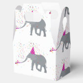 象のパートナー – 動物のパーティー フェイバーボックス (オープン)