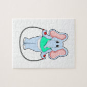 象のフィットネスで縄跳び.PNG ジグソーパズル (横)