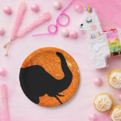 象のプロフ太陽のァイルEclipseの影 ペーパープレート (パーティー)