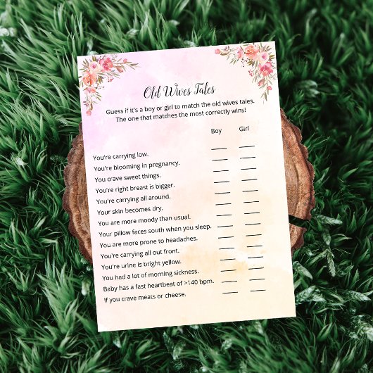 象のベイビーシャワー オールドワイズテイルズ カード