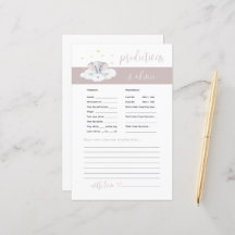 象のベビーアドバイスと予測ゲームピンク