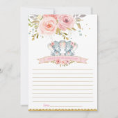 象のベビーガールツインアドバイスのためにママはカードになる 招待状 (正面)