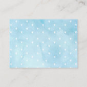 象のベビー入れカード用ブック エンクロージャーカード (裏面)