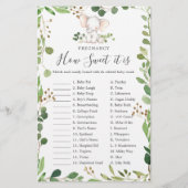 象のベビー妊娠どのように甘いゲーム (正面)