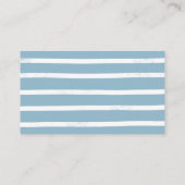 象のベビー エンクロージャーカード (裏面)