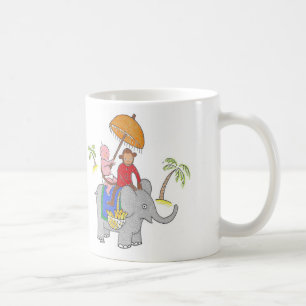 象のベビー コーヒーマグカップ
