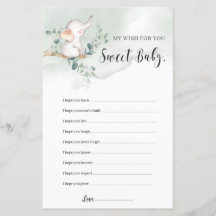 象のボホ緑はベビーの試合を願う