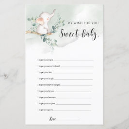 象のボホ緑はベビーの試合を願う