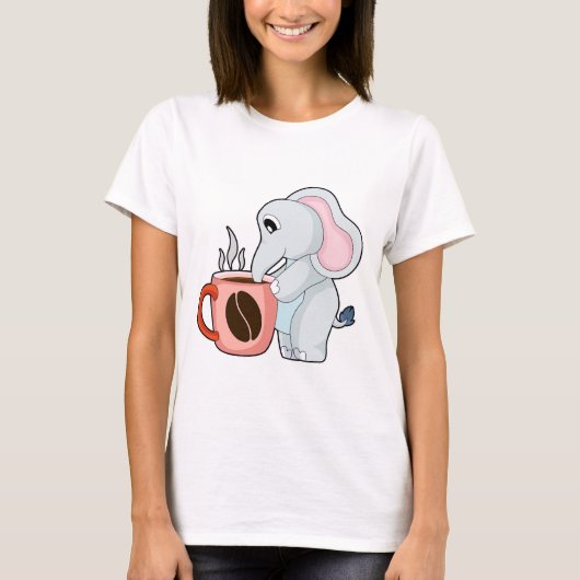 象のマグカップ Tシャツ (正面)