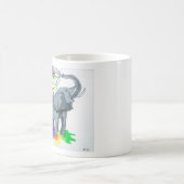 象のマグ コーヒーマグカップ (中央)