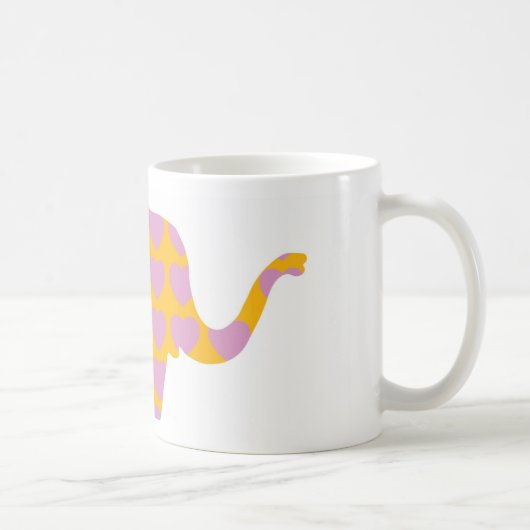象のマグ コーヒーマグカップ (右)