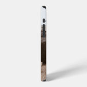 象のレース iPhoneケース (左側面)