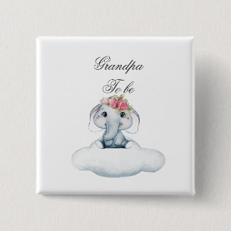 象のロージーと夢のような日。ボタン 缶バッジ