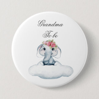 象のロージーと夢のような日。ボタン 缶バッジ