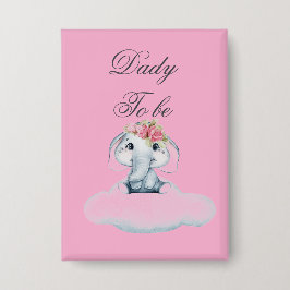 象のロージーと夢のような日。 缶バッジ